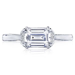 Tacori 2654EC75X55 18 Karat Simply Tacori Engagement Ring