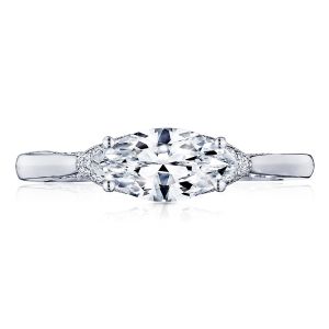 Tacori 2654MQ10X5 18 Karat Simply Tacori Engagement Ring