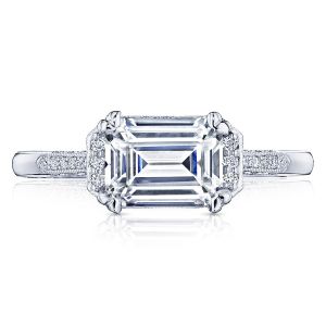 Tacori 2655EC8X6 18 Karat Simply Tacori Engagement Ring