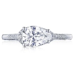 Tacori 2655PS85X55 18 Karat Simply Tacori Engagement Ring