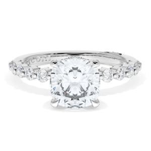 Tacori 2666CU7PL Platinum Sculpted Crescent Engagement Ring