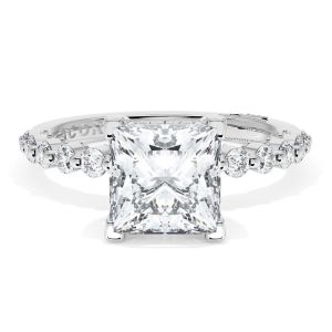 Tacori 2666PR7PL Platinum Sculpted Crescent Engagement Ring