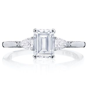 Tacori 2668EC7X5 Platinum Simply Tacori Engagement Ring