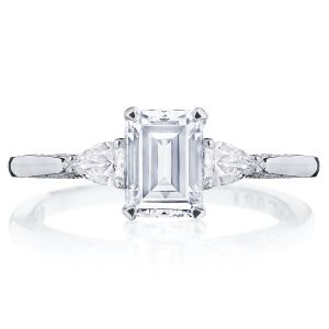 Tacori 2668EC7X5W 18 Karat Simply Tacori Engagement Ring