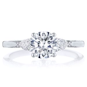 Tacori 2668RD65 Platinum Simply Tacori Engagement Ring