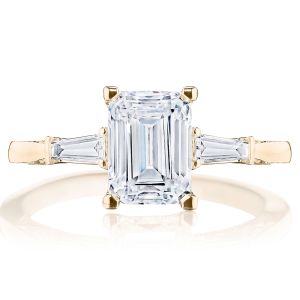 Tacori 2669EC75X55PK 18 Karat Simply Tacori Engagement Ring