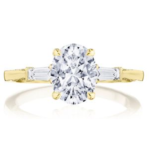 Tacori 2669OV85X65Y 18 Karat Simply Tacori Engagement Ring