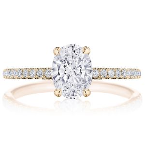 Tacori 267015OV8X6PK 18 Karat Simply Tacori Engagement Ring