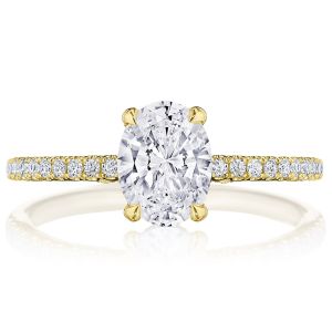 Tacori 267015OV8X6Y 18 Karat Simply Tacori Engagement Ring