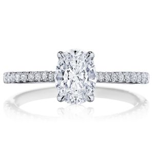 Tacori 2671OV75X55W 18 Karat Simply Tacori Engagement Ring