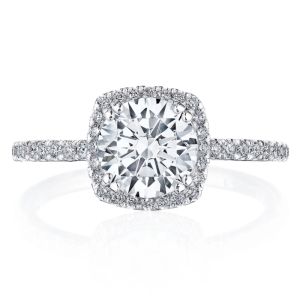 Tacori 267615CU7 Platinum Simply Tacori Engagement Ring