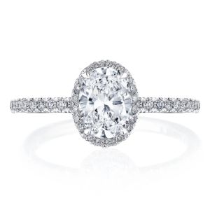 Tacori 267615OV75X55 Platinum Simply Tacori Engagement Ring
