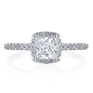 Tacori 267615PRCU55 Platinum Simply Tacori Engagement Ring