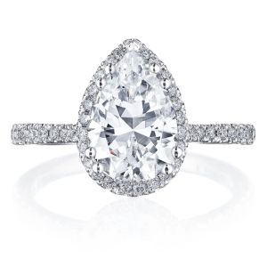 Tacori 267615PS9X6W 18 Karat Simply Tacori Engagement Ring