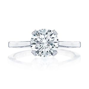 Tacori 2678RD75 Platinum Sculpted Crescent Engagement Ring