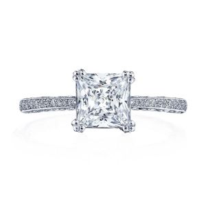 2680PR6 Platinum Tacori Classic Crescent Engagement Ring