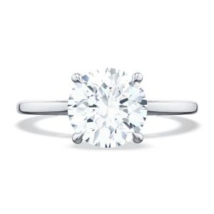 Tacori 268215RD Platinum Simply Tacori Engagement Ring
