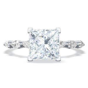 Tacori 2687PR65 Platinum Sculpted Crescent Engagement Ring