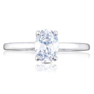 Tacori 268815OV75X55 Platinum Simply Tacori Engagement Ring