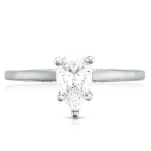 Tacori 268815PS8X5 Platinum Simply Tacori Engagement Ring