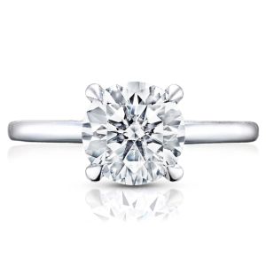Tacori 268815RD8 Platinum Simply Tacori Engagement Ring