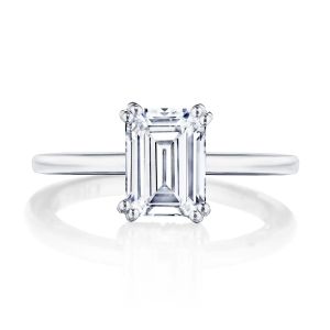 Tacori 268917EC8X6W 18 Karat Dantela Engagement Ring