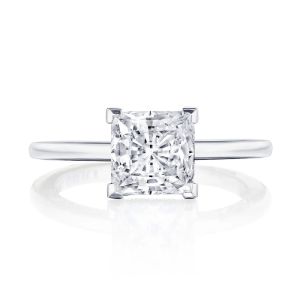 268917PR7 Platinum Tacori Dantela Engagement Ring
