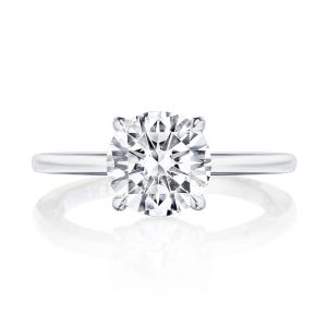 268917RD8 Platinum Tacori Dantela Engagement Ring