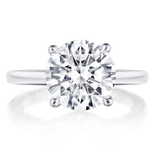 Tacori 268922RD10W 18 Karat Dantela Engagement Ring