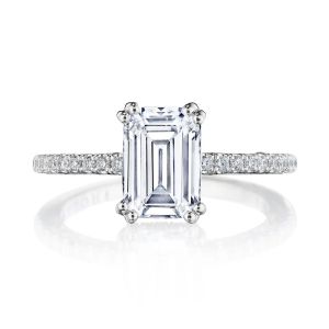 Tacori 269017EC85X6W 18 Karat Dantela Engagement Ring