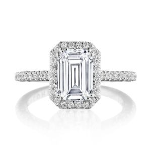 Tacori 269117EC85X6W 18 Karat Dantela Engagement Ring