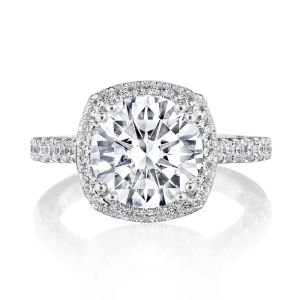 269122CU95 Platinum Tacori Dantela Engagement Ring