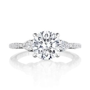 Tacori 269417RD8W 18 Karat Dantela Engagement Ring