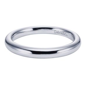 Gabriel Platinum Contemporary Wedding Band WB6601PTJJJ