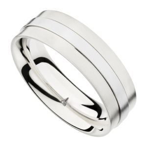 273967 Christian Bauer 14 Karat Two-Tone Wedding Ring / Band