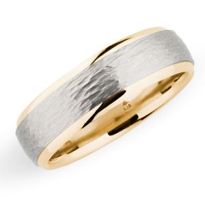 274461 Christian Bauer 18 Karat Two-Tone Wedding Ring / Band