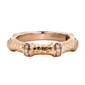 Gabriel Fashion 14 Karat Stackable Stackable Ladies' Ring LR4471K44JJ