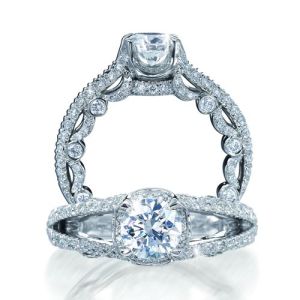 Verragio Platinum Paradiso Engagement Ring Paradiso-3012 R