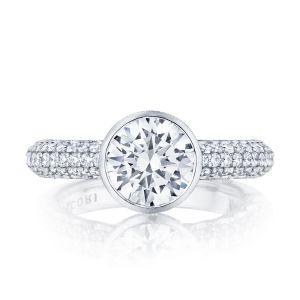 307-35RD8 Platinum Tacori Starlit Engagement Ring