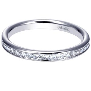 Gabriel 14 Karat Contemporary Wedding Band WB8859W44JJ