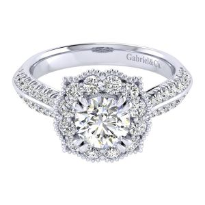 Gabriel 14 Karat Perfect Match Engagement Ring ER002B4ACW44JJ