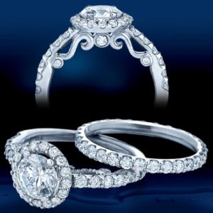 Verragio Platinum Insignia Wedding Band INS-7003W