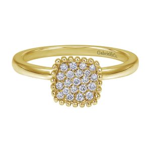 Gabriel Fashion 14 Karat Bombay Ladies' Ring LR50267Y45JJ