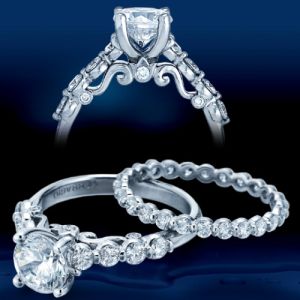 Verragio Platinum Insignia Engagement Ring INS-7041