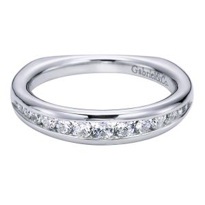 Gabriel 14 Karat Contemporary Wedding Band WB6083W44JJ