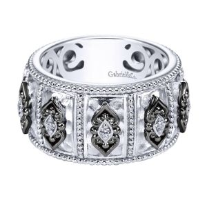 Gabriel Fashion Silver Roman Ladies' Ring LR6606SV5JJ