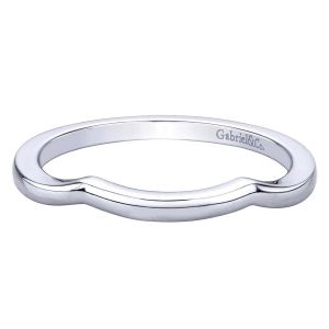 Gabriel 14 Karat Contemporary Wedding Band WB9649W4JJJ