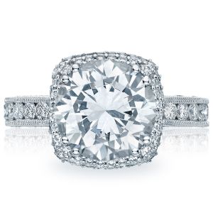 Tacori HT2607RD10 18 Karat RoyalT Engagement Ring