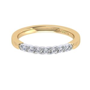 Gabriel 14 Karat Contemporary Wedding Band WB7850M44JJ