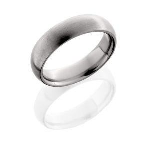 Lashbrook 6D SATIN Titanium Wedding Ring or Band